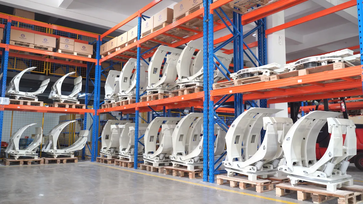 Impetus ready-to-ship forklift inventory warehouse — fast global delivery